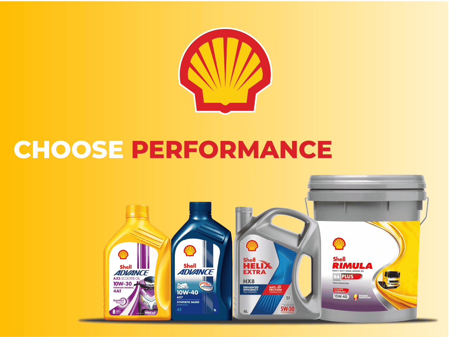 SOLE DISTRIBUTION OF SHELL LUBRICANTS in 2011